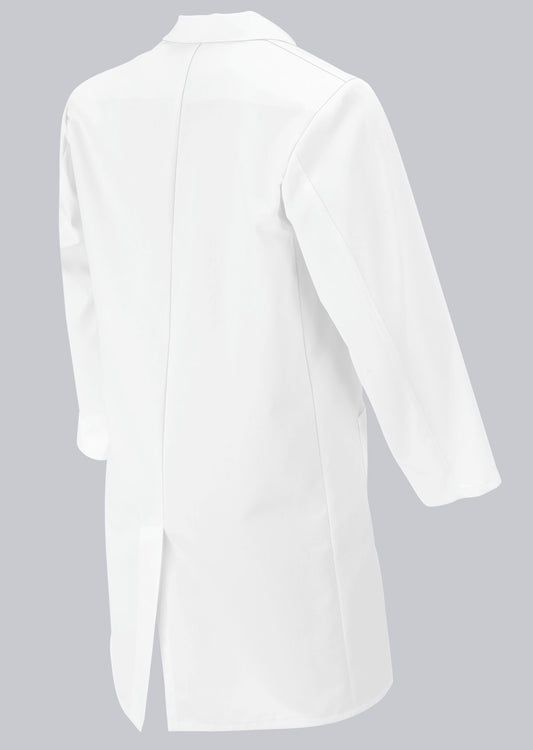 BP lange unisex werkjas van 100% katoen met reverskraag en comfortabele pasvorm voor professioneel gebruik