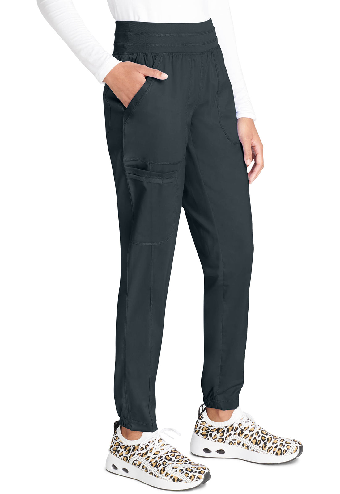 Cherokee Workwear Natural Rise Jogger met ademende mesh tailleband en 2-way stretch WWE011