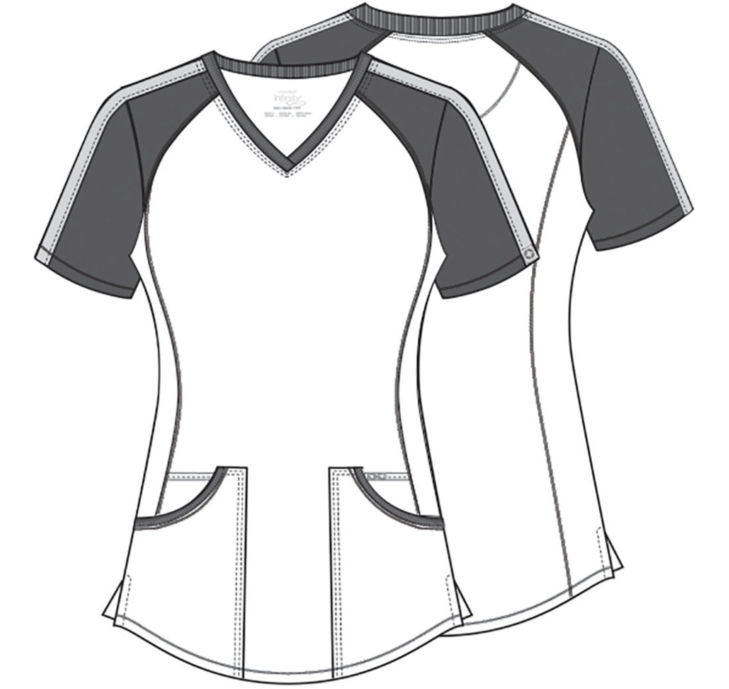 Tuniek infinity CK645 Geo Nouveau - Zorgkleding.nl