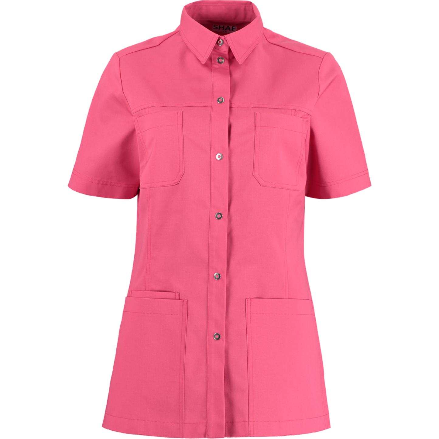 CLAIRE JACK dames tuniek met staande kraag en 5 zakken
