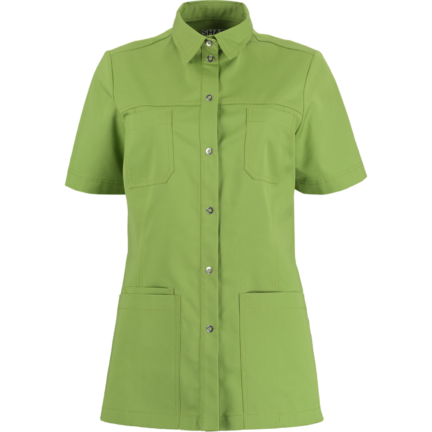 CLAIRE JACK dames tuniek met staande kraag en 5 zakken