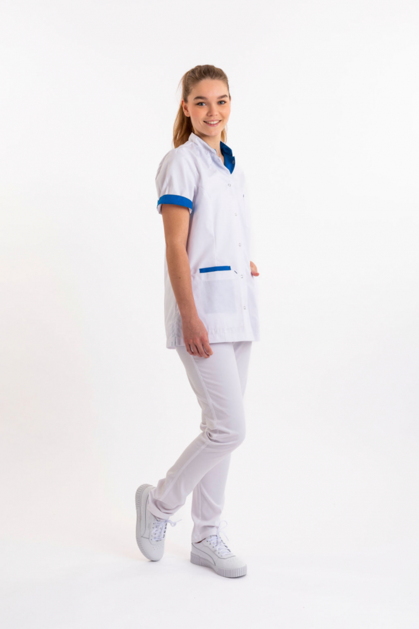 SHAE LAURA JACK Tuniek Dames Staande Kraag met Doorknoopsluiting