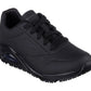 Skechers Werkschoenen Dames Zwarte Sneakerlook