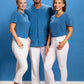 BP® 7/8 slim-fit stretch-jeans voor dames wit met 7/8 lengte en stretchmateriaal