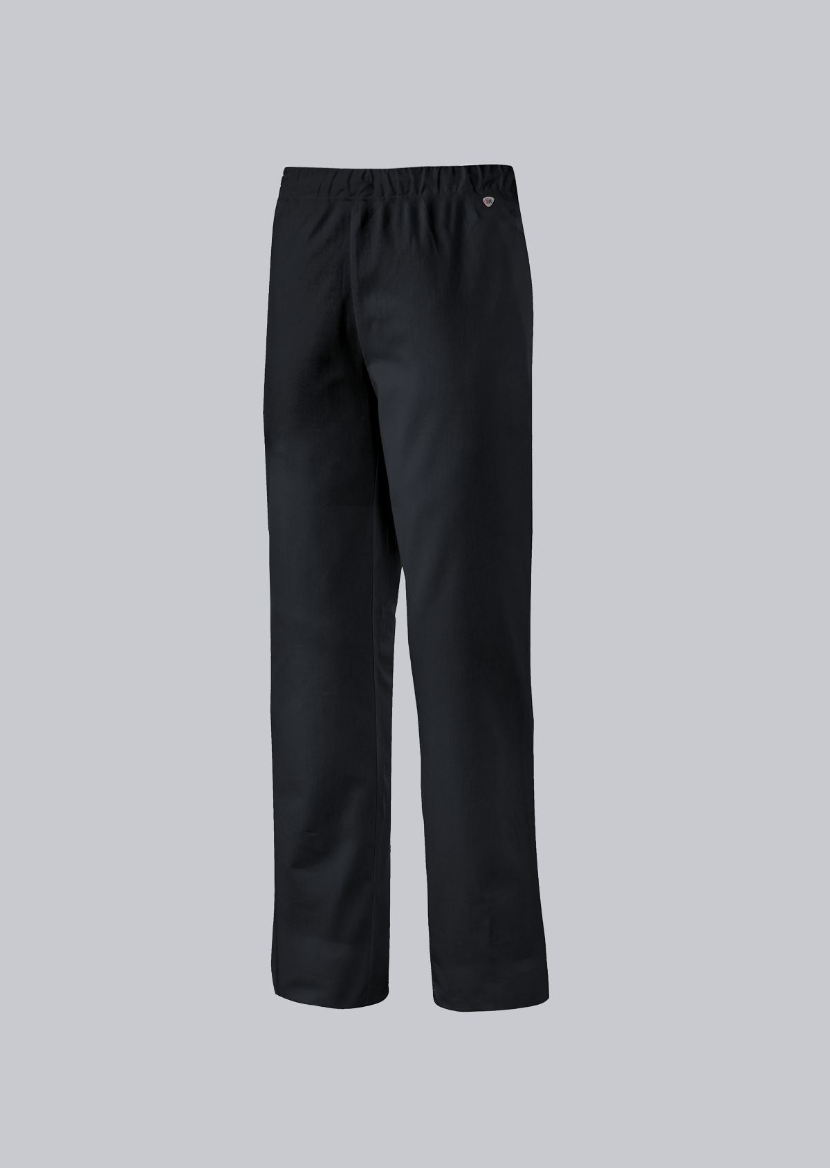 Gekleurde pantalon voor dames en heren met stretch en elastische taille met tunnelkoord