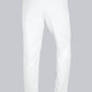 BP® Pantalon voor haar & hem unisex wit met elastische taille en tunnelkoord
