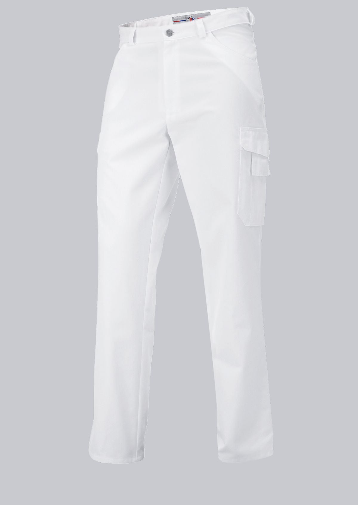 BP® Jeans voor haar & hem unisex wit met verhoogd doekgewicht en multifunctionele zakken