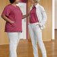BP® stretch chinobroek voor dames wit met modern fit en stretchmateriaal