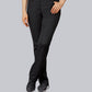BP® Stretch-damesjeans wit met five-pocket design en klinknagels