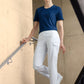 BP® stretch damesjeans wit met five-pocket design en stretchmateriaal