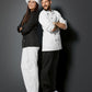 BP® stretch damesjeans wit met five-pocket design en klinknagels