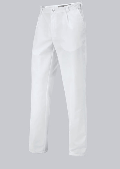 BP stretch herenpantalon met bandplooi en elastische stof voor maximale bewegingsvrijheid in professioneel gebruik