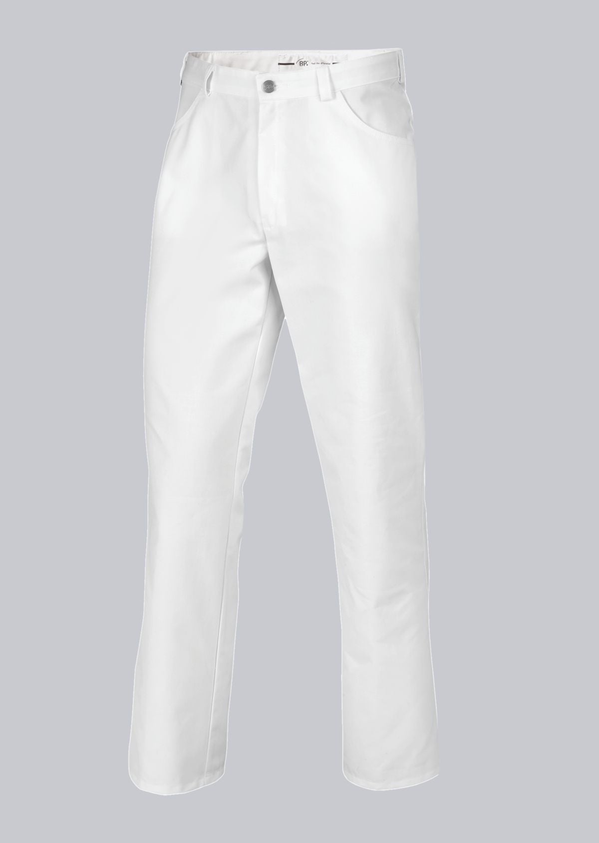 BP® Stretch-jeans voor haar & hem unisex wit met stretchmateriaal en elastische taille