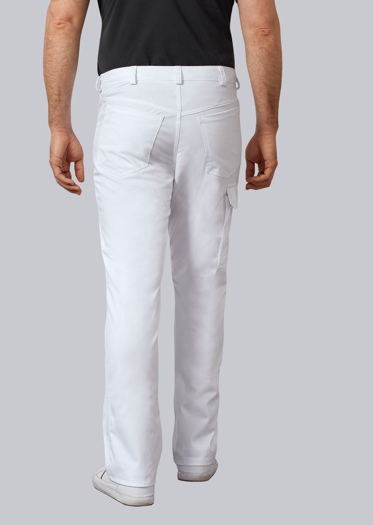 BP® Stretch-jeans voor haar & hem unisex wit met stretch en smartphonevak