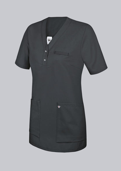BP® Tuniek voor dames – Dames Zorgtuniek met Armliftsysteem en Drukknopen
