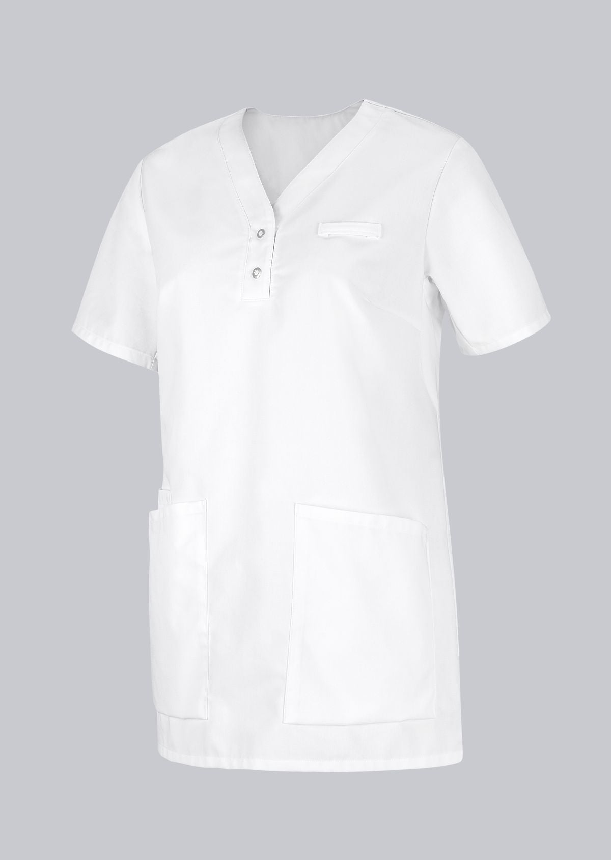 BP® Tuniek voor dames – Dames Zorgtuniek met Armliftsysteem en Drukknopen