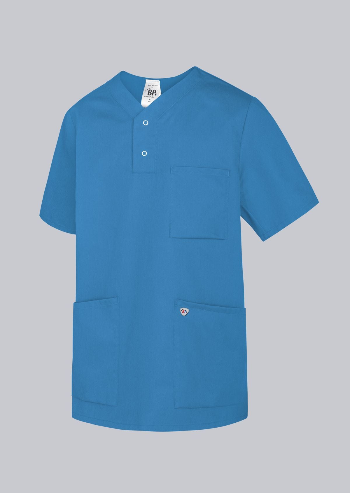 BP unisex Tencel zorgtuniek met lyocell, armliftsysteem en ademende stof voor zorgprofessionals