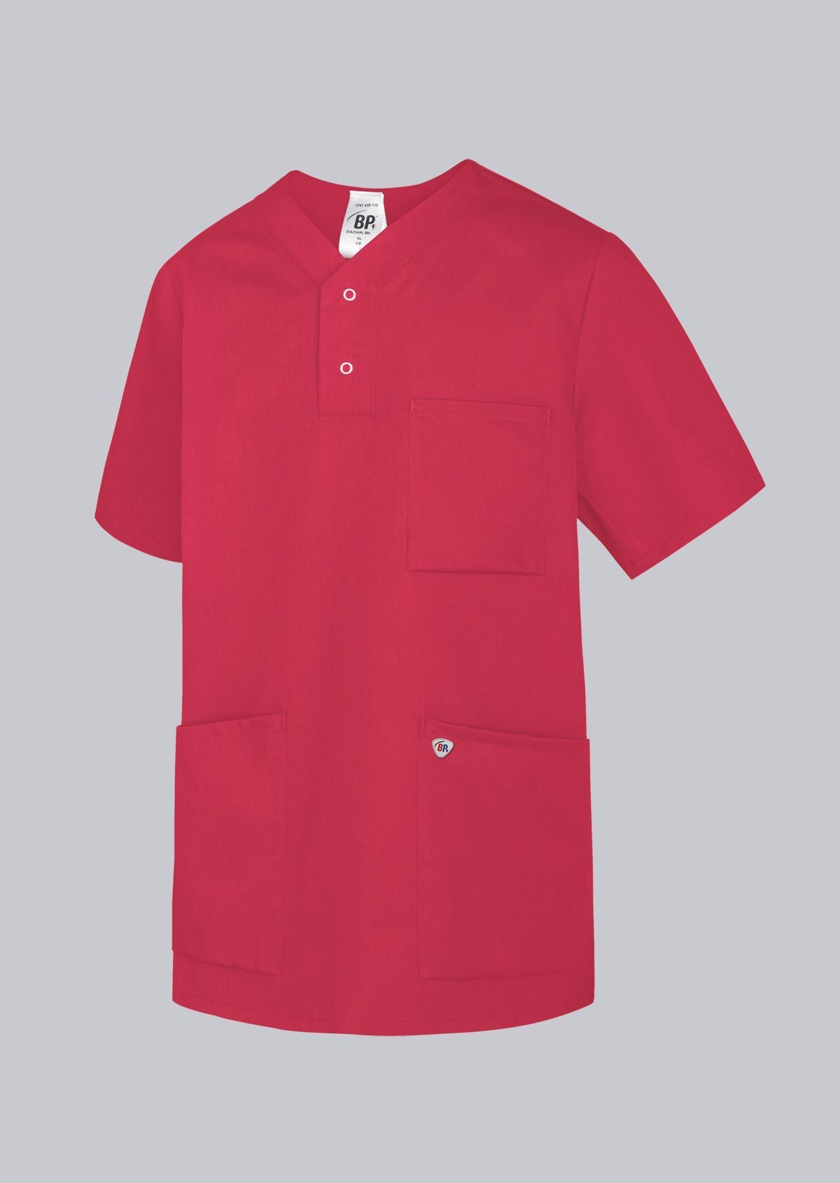 BP unisex Tencel zorgtuniek met lyocell, armliftsysteem en ademende stof voor zorgprofessionals