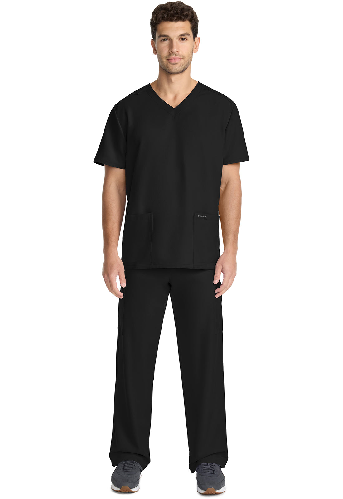 Cherokee Unisex top met V-hals met moderne pasvorm en PROTX2-technologie CKE00014A