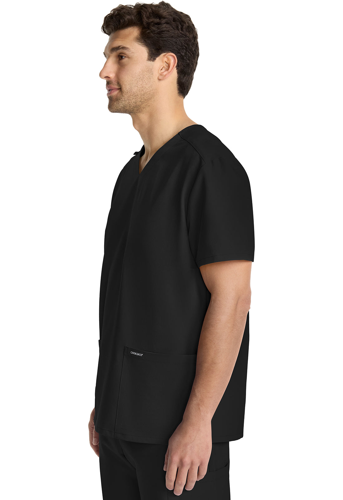 Cherokee Unisex top met V-hals met moderne pasvorm en PROTX2-technologie CKE00014A