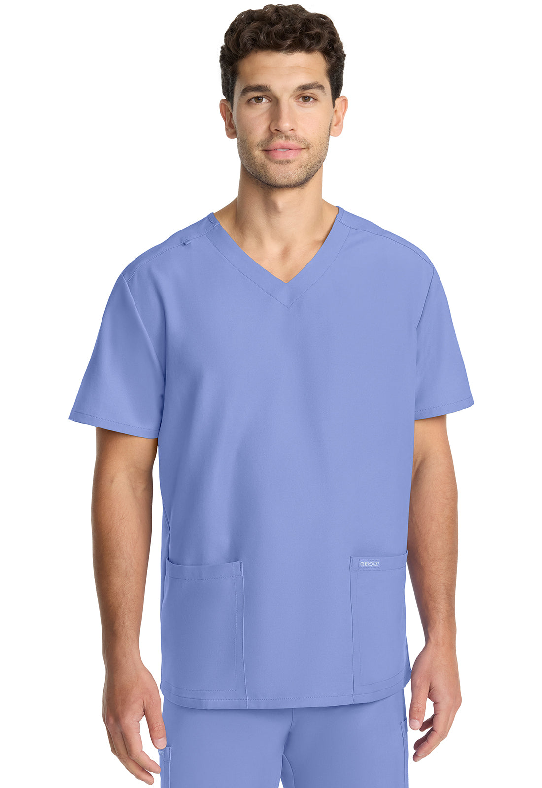 Cherokee Unisex top met V-hals met moderne pasvorm en PROTX2-technologie CKE00014A