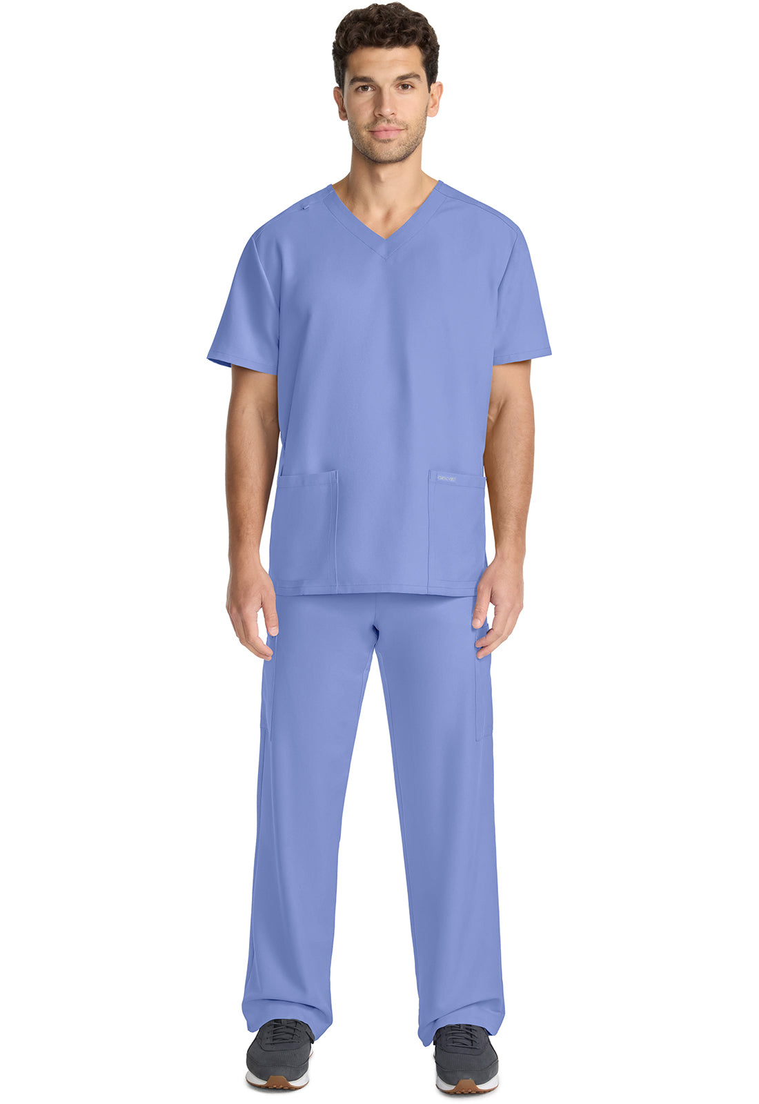 Cherokee Unisex top met V-hals met moderne pasvorm en PROTX2-technologie CKE00014A