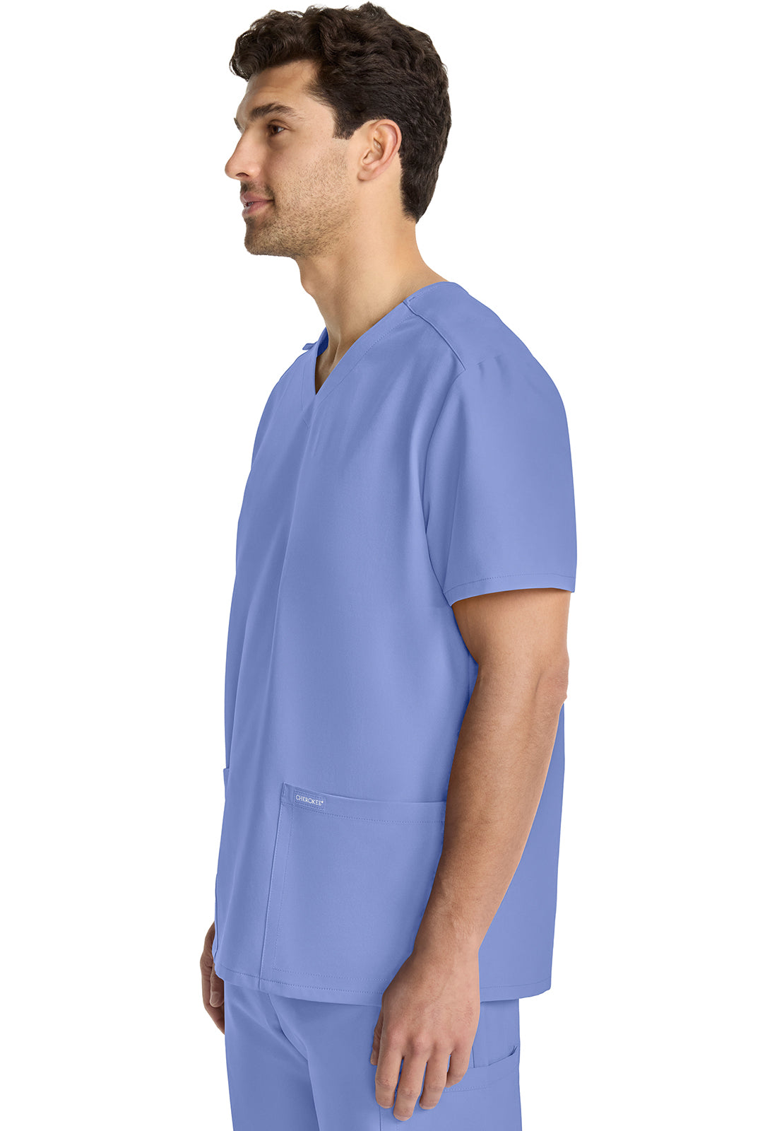 Cherokee Unisex top met V-hals met moderne pasvorm en PROTX2-technologie CKE00014A