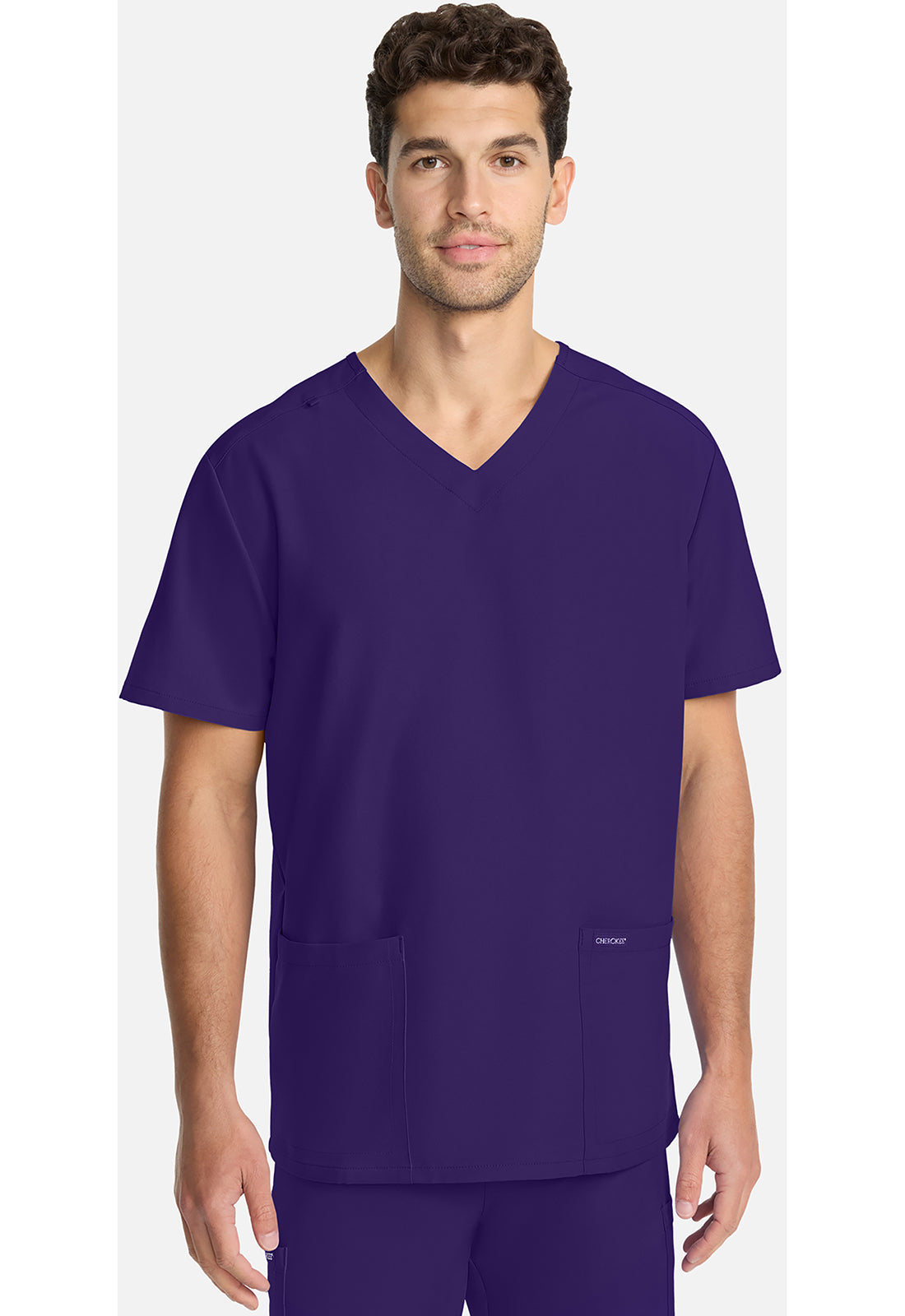 Cherokee Unisex top met V-hals met moderne pasvorm en PROTX2-technologie CKE00014A