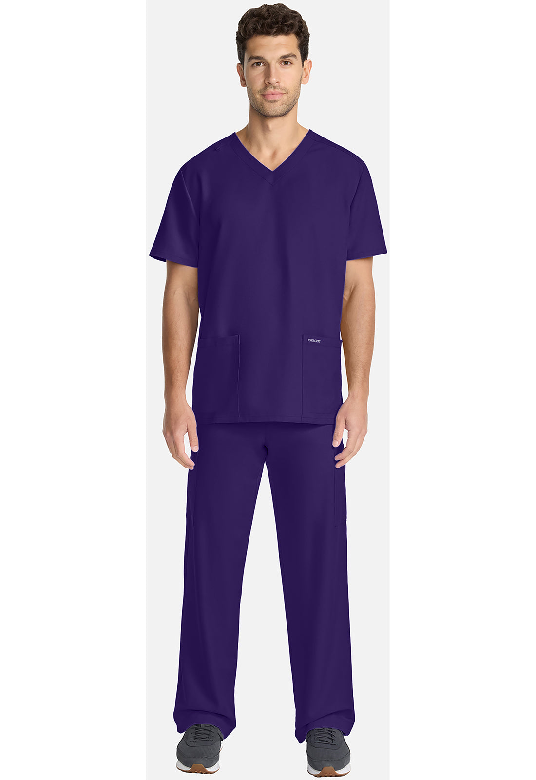 Cherokee Unisex top met V-hals met moderne pasvorm en PROTX2-technologie CKE00014A