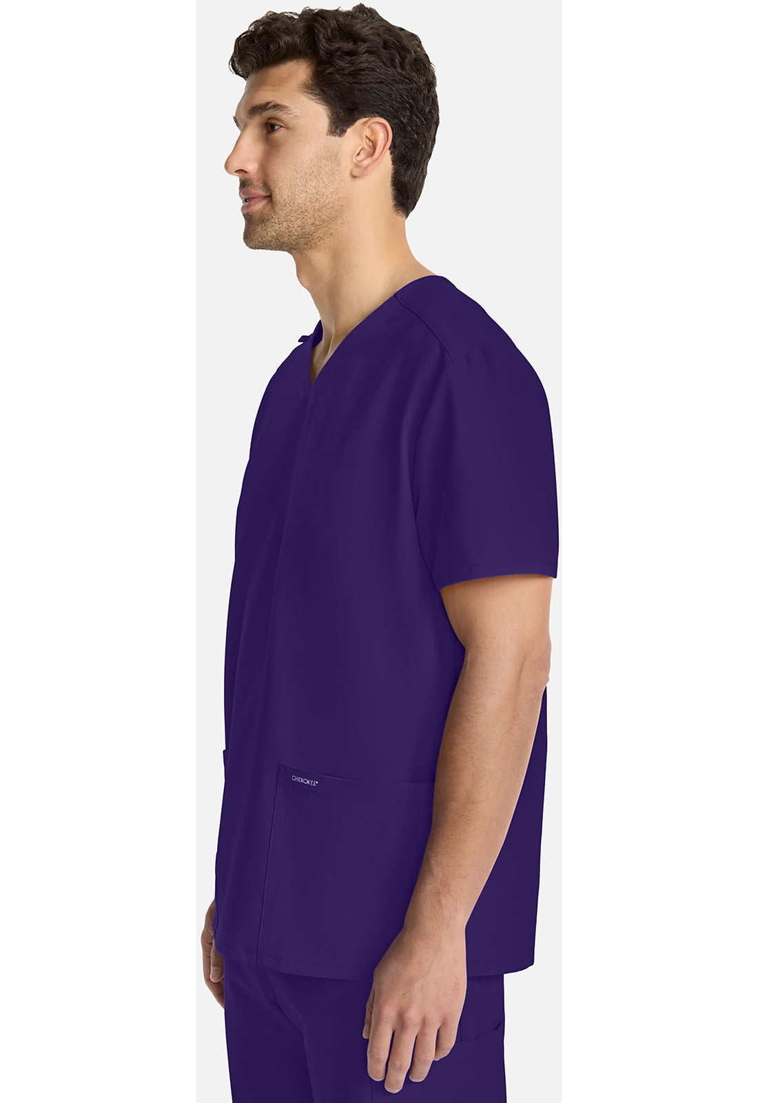 Cherokee Unisex top met V-hals met moderne pasvorm en PROTX2-technologie CKE00014A