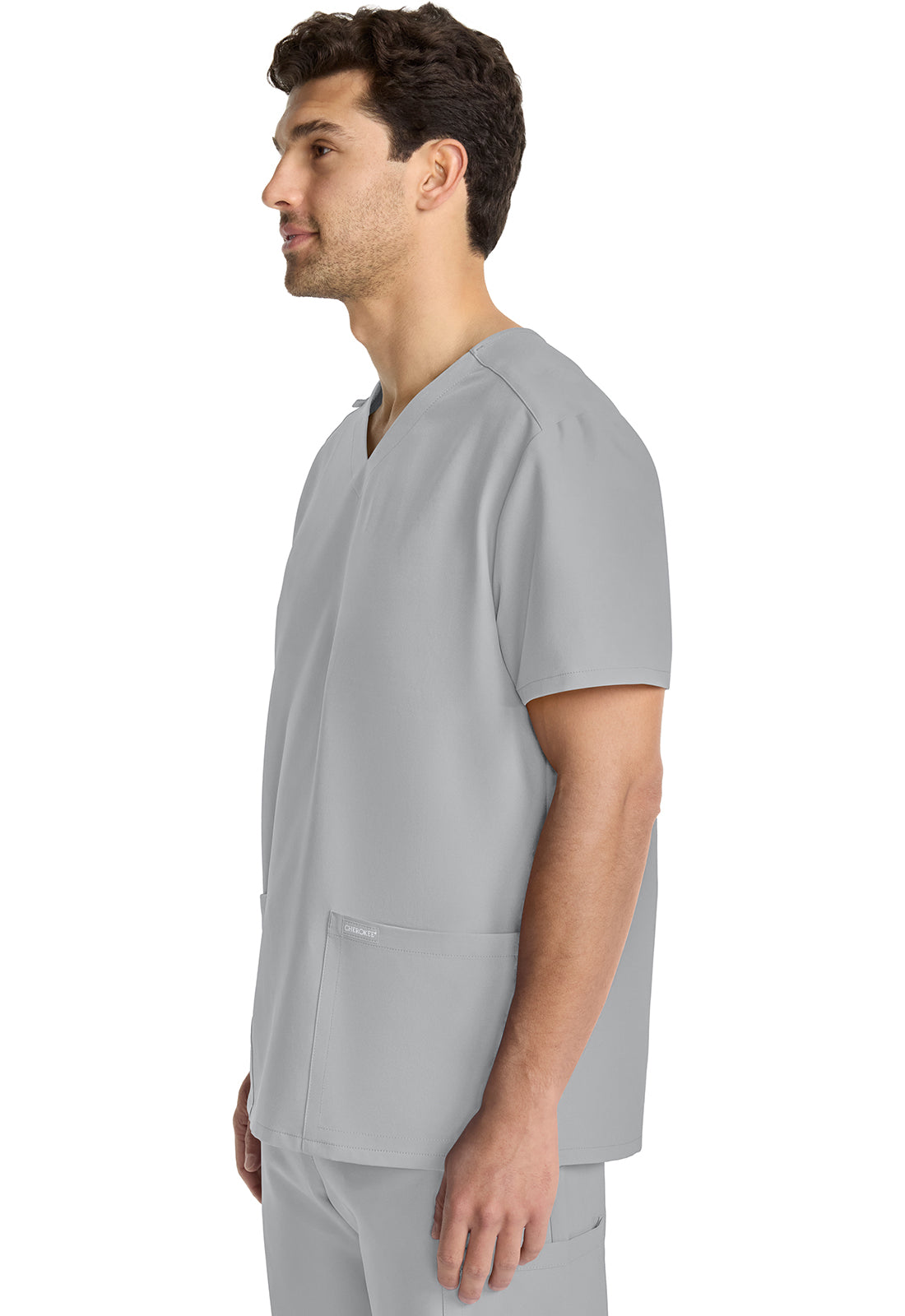 Cherokee Unisex top met V-hals met moderne pasvorm en PROTX2-technologie CKE00014A