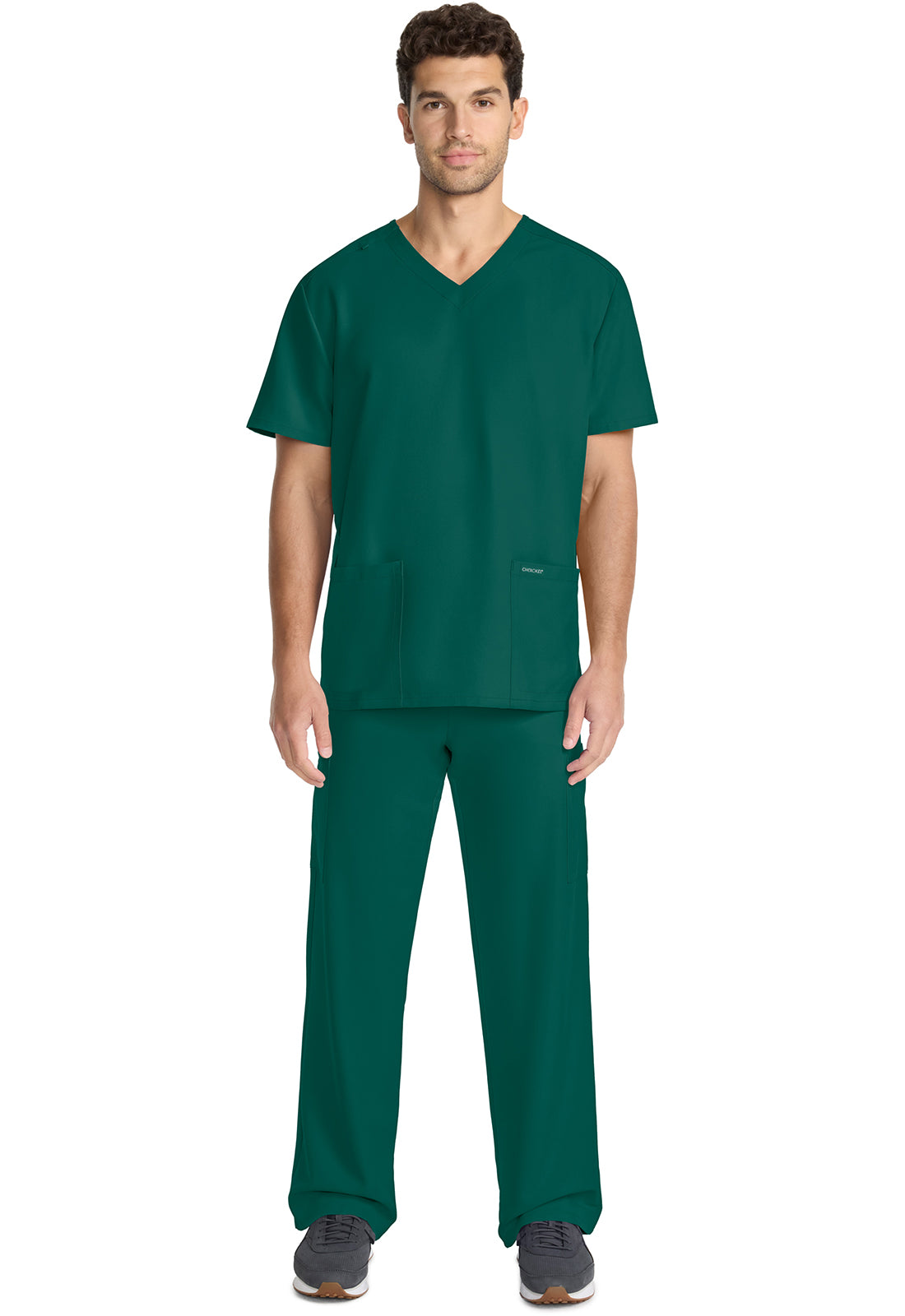 Cherokee Unisex top met V-hals met moderne pasvorm en PROTX2-technologie CKE00014A