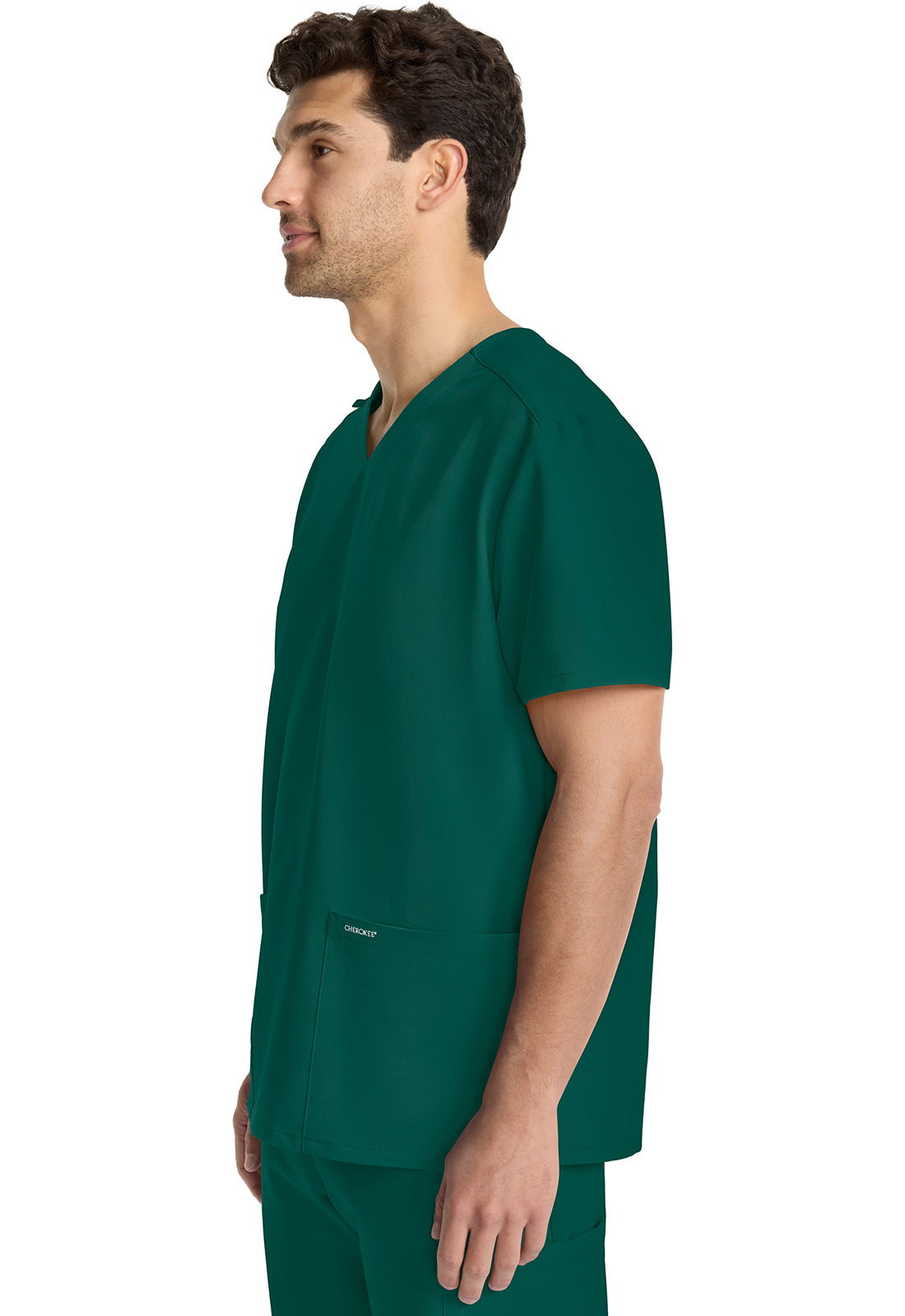 Cherokee Unisex top met V-hals met moderne pasvorm en PROTX2-technologie CKE00014A