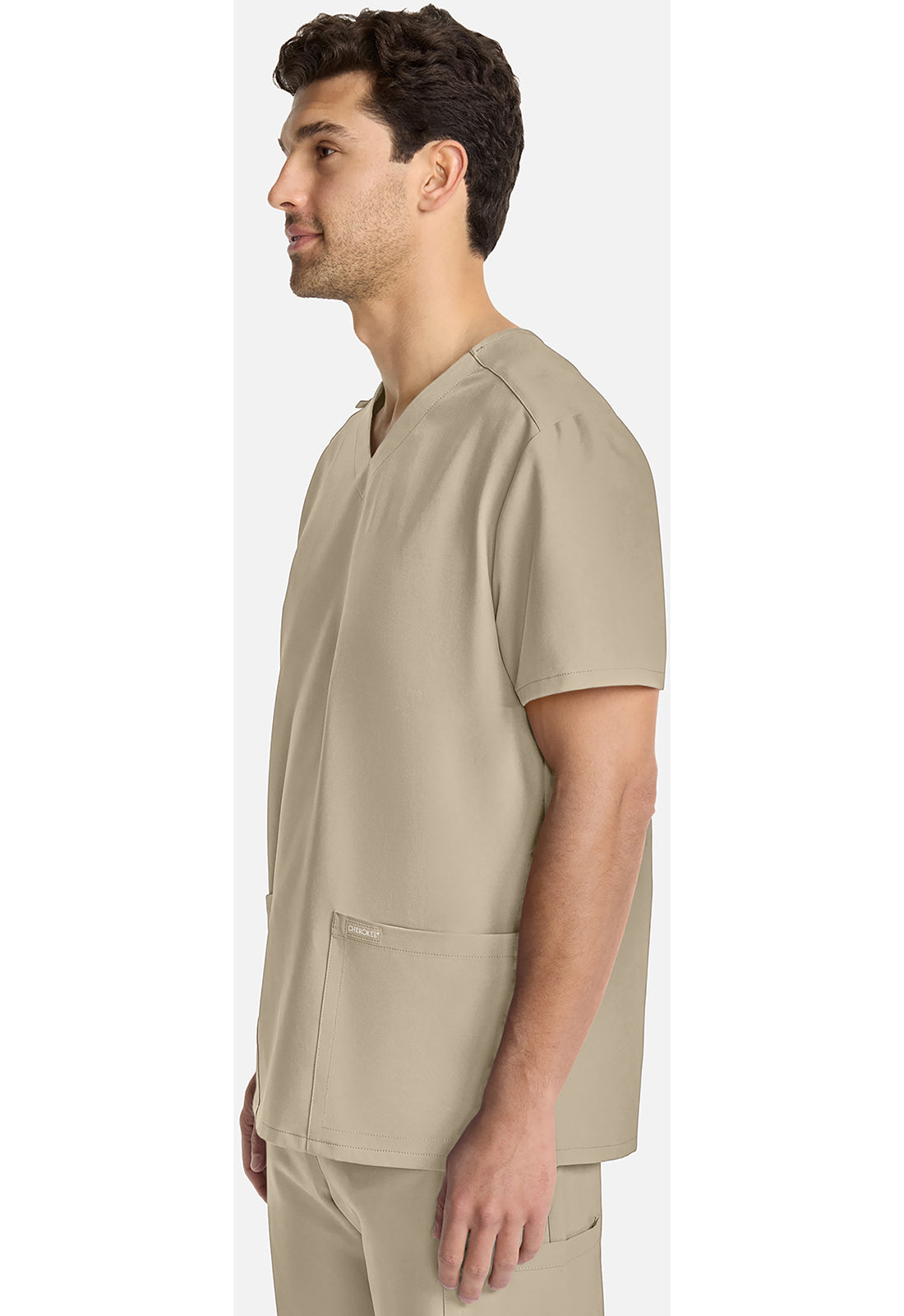 Cherokee Unisex top met V-hals met moderne pasvorm en PROTX2-technologie CKE00014A