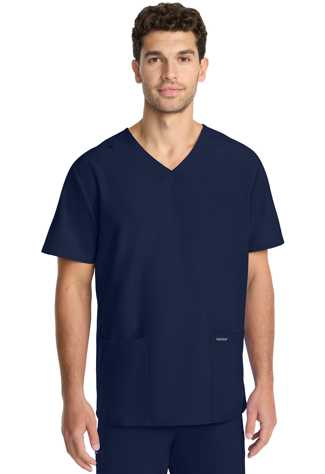 Cherokee Unisex top met V-hals met moderne pasvorm en PROTX2-technologie CKE00014A