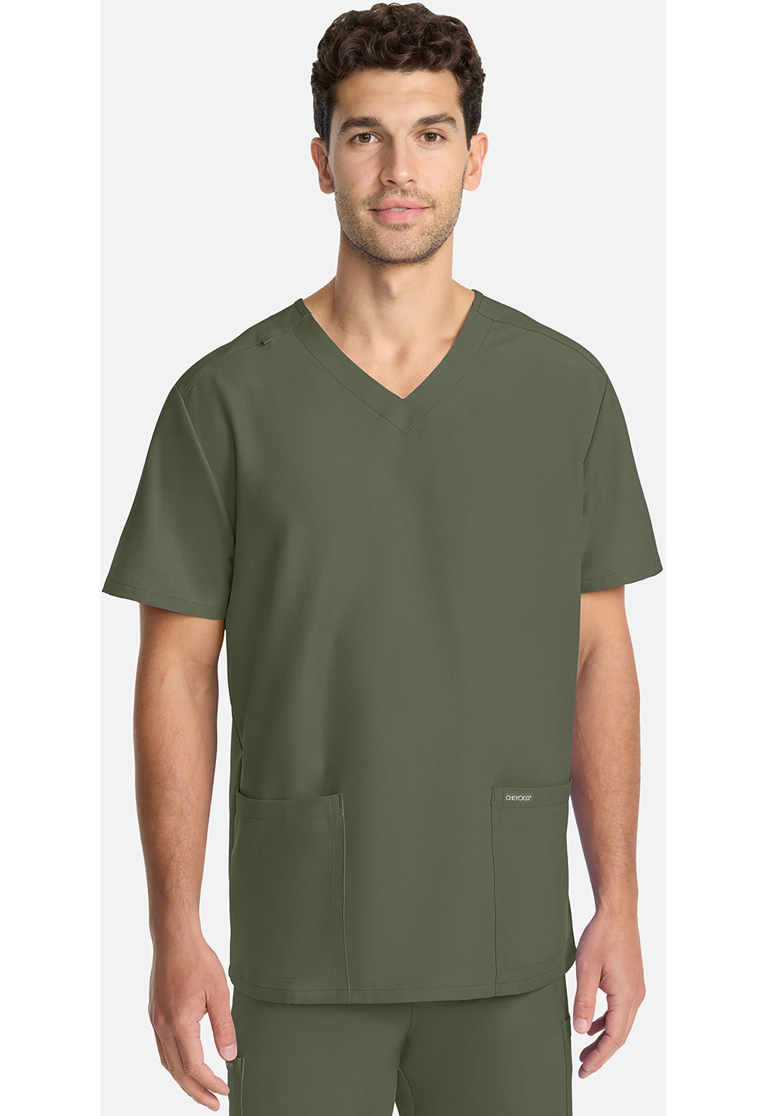 Cherokee Unisex top met V-hals met moderne pasvorm en PROTX2-technologie CKE00014A