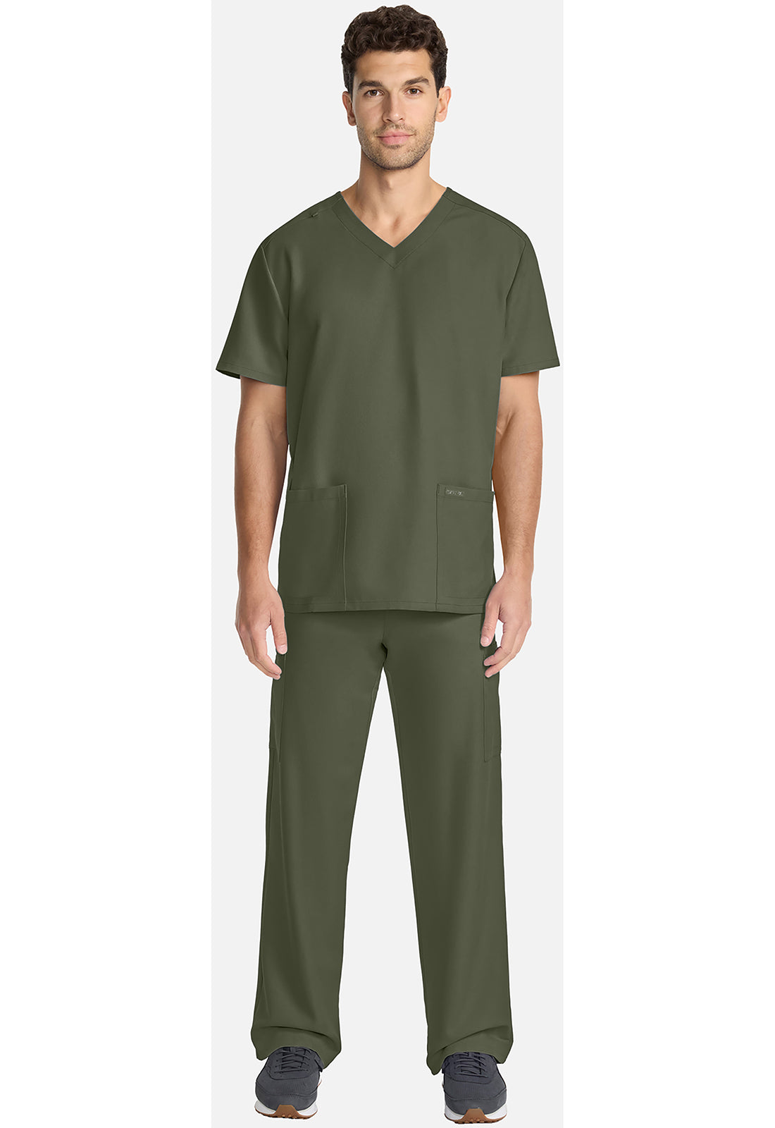 Cherokee Unisex top met V-hals met moderne pasvorm en PROTX2-technologie CKE00014A