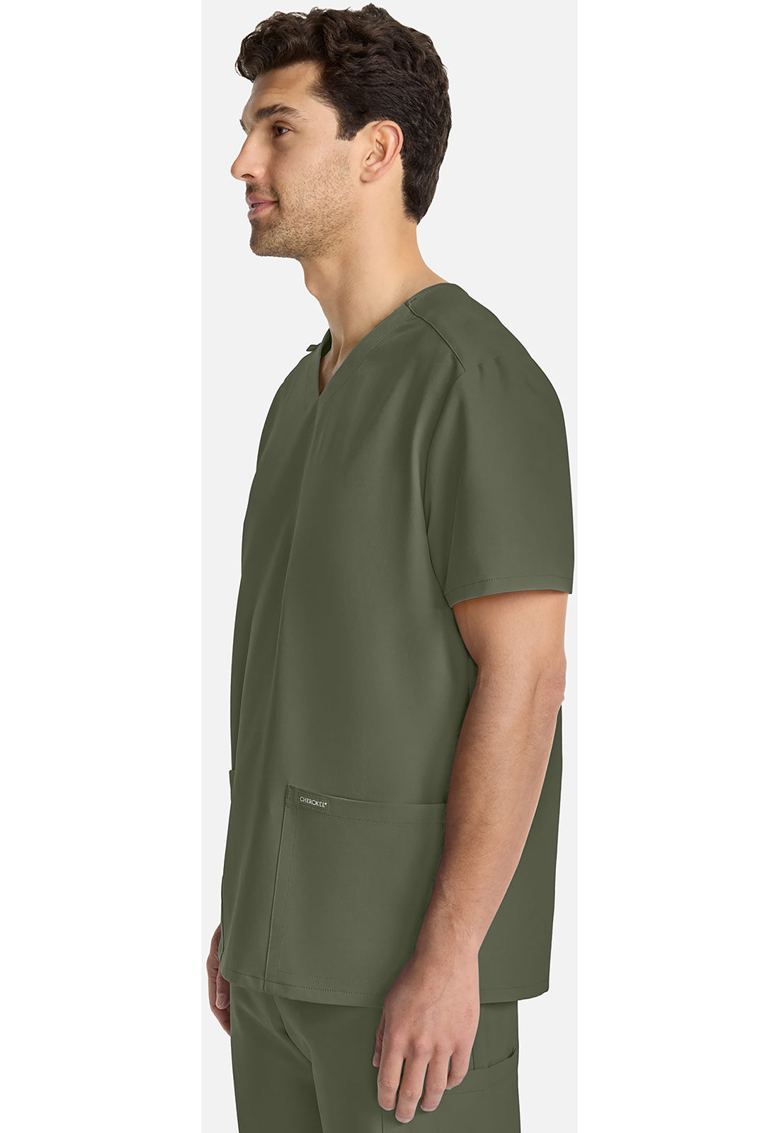 Cherokee Unisex top met V-hals met moderne pasvorm en PROTX2-technologie CKE00014A