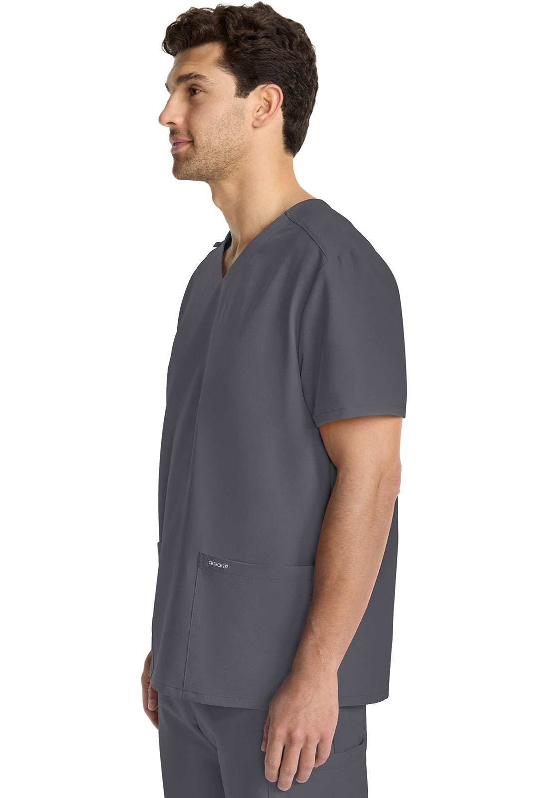 Cherokee Unisex top met V-hals met moderne pasvorm en PROTX2-technologie CKE00014A