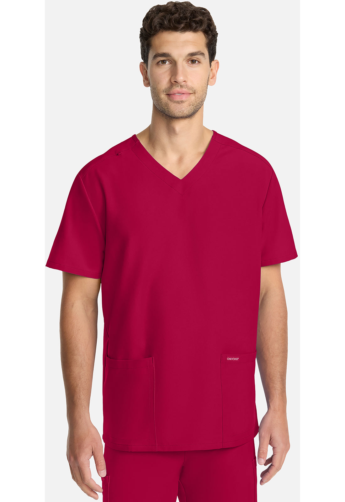 Cherokee Unisex top met V-hals met moderne pasvorm en PROTX2-technologie CKE00014A