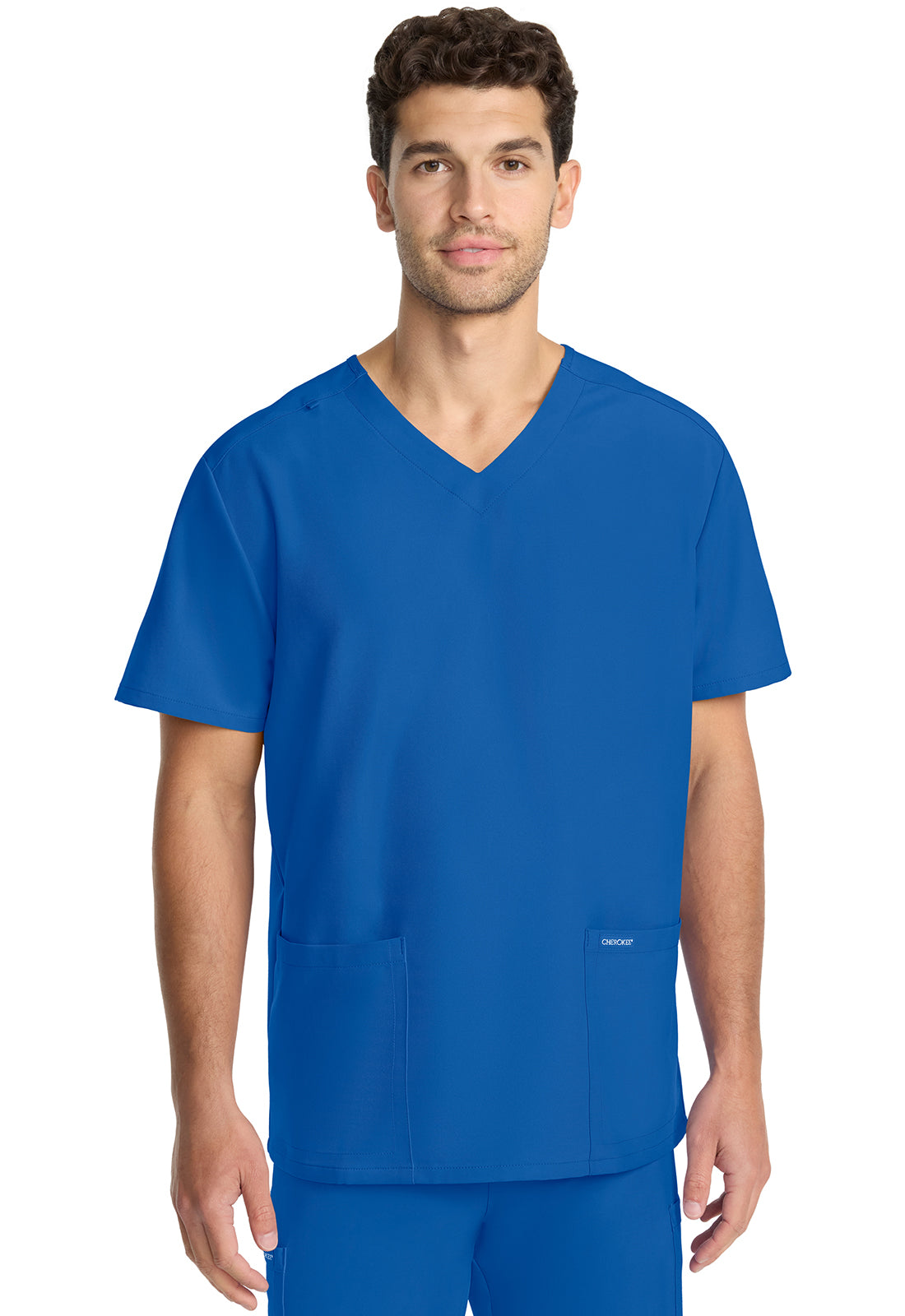 Cherokee Unisex top met V-hals met moderne pasvorm en PROTX2-technologie CKE00014A