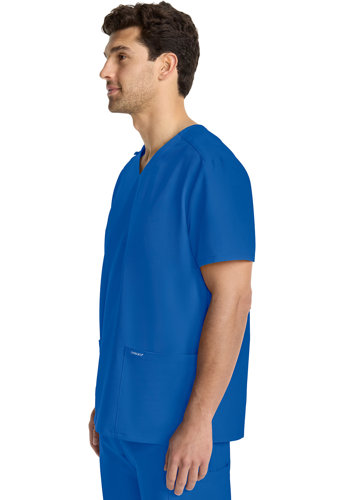 Cherokee Unisex top met V-hals met moderne pasvorm en PROTX2-technologie CKE00014A