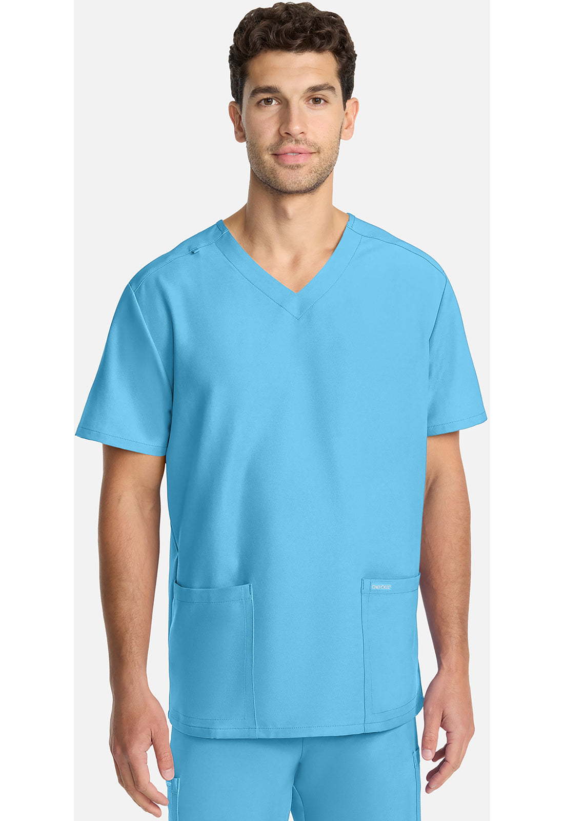 Cherokee Unisex top met V-hals met moderne pasvorm en PROTX2-technologie CKE00014A