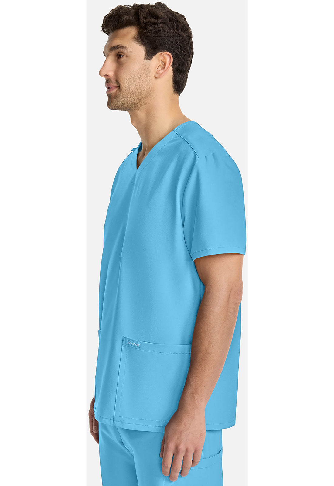 Cherokee Unisex top met V-hals met moderne pasvorm en PROTX2-technologie CKE00014A