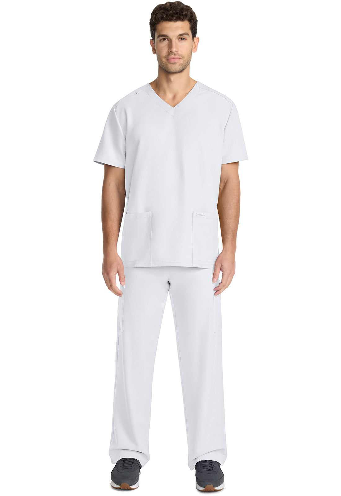 Cherokee Unisex top met V-hals met moderne pasvorm en PROTX2-technologie CKE00014A