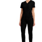 Cherokee Mid Rise Tapered Leg Jogger Pant met ribgebreide tailleband en reflecterende details CKE110A