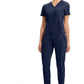 Cherokee Mid Rise Tapered Leg Jogger Pant met ribgebreide tailleband en reflecterende details CKE110A