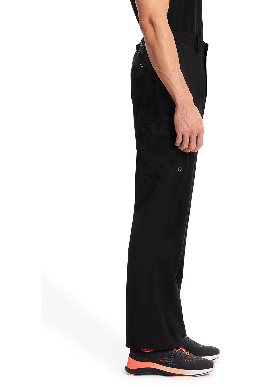 Cherokee Herenbroek met gulp met taps toelopende pijpen en 360° stretch CKE200A