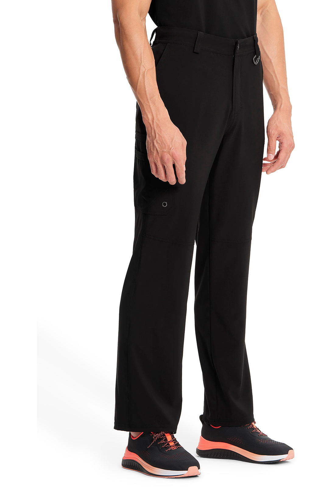 Cherokee Herenbroek met gulp met taps toelopende pijpen en 360° stretch CKE200A