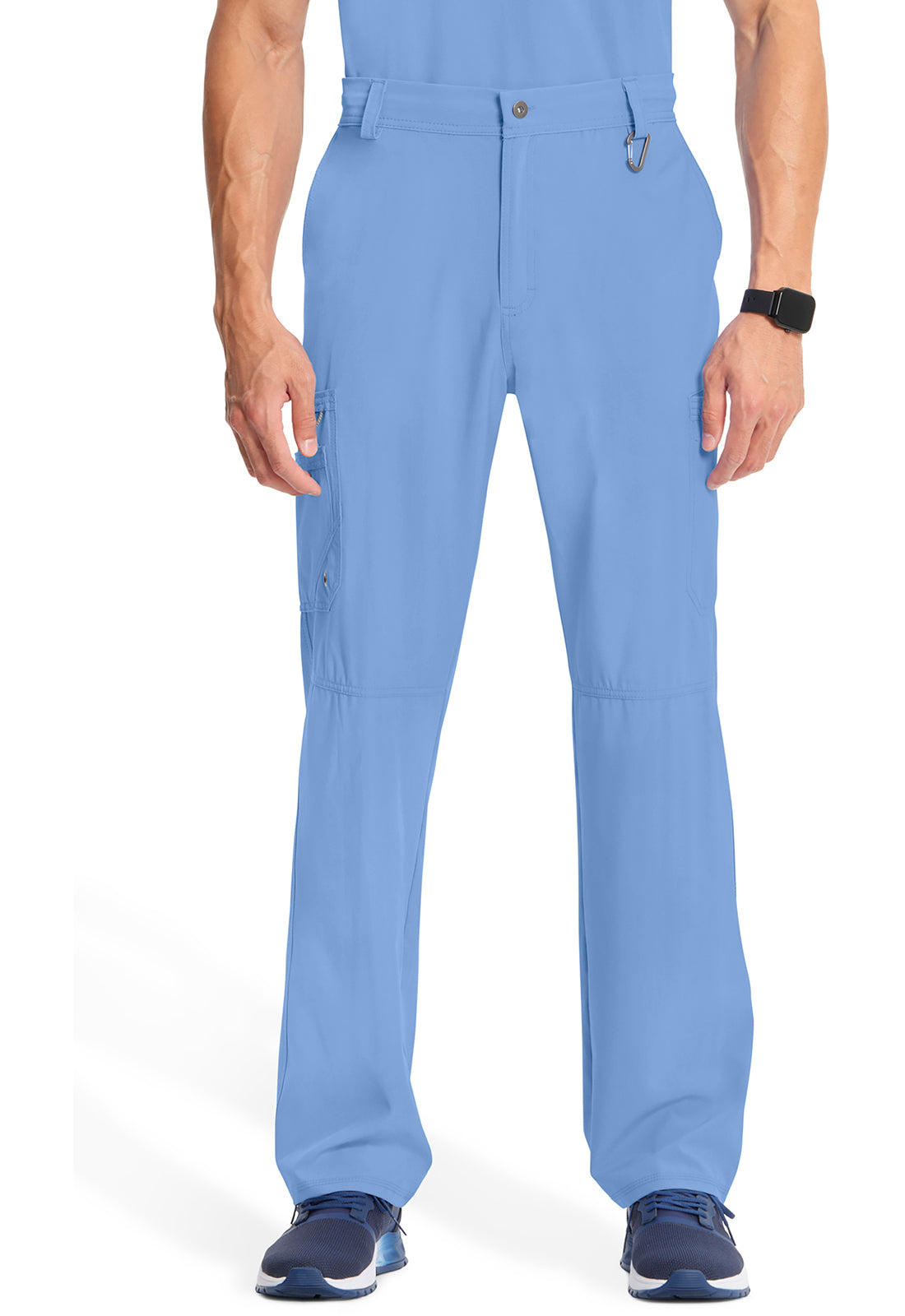 Cherokee Herenbroek met gulp met taps toelopende pijpen en 360° stretch CKE200A